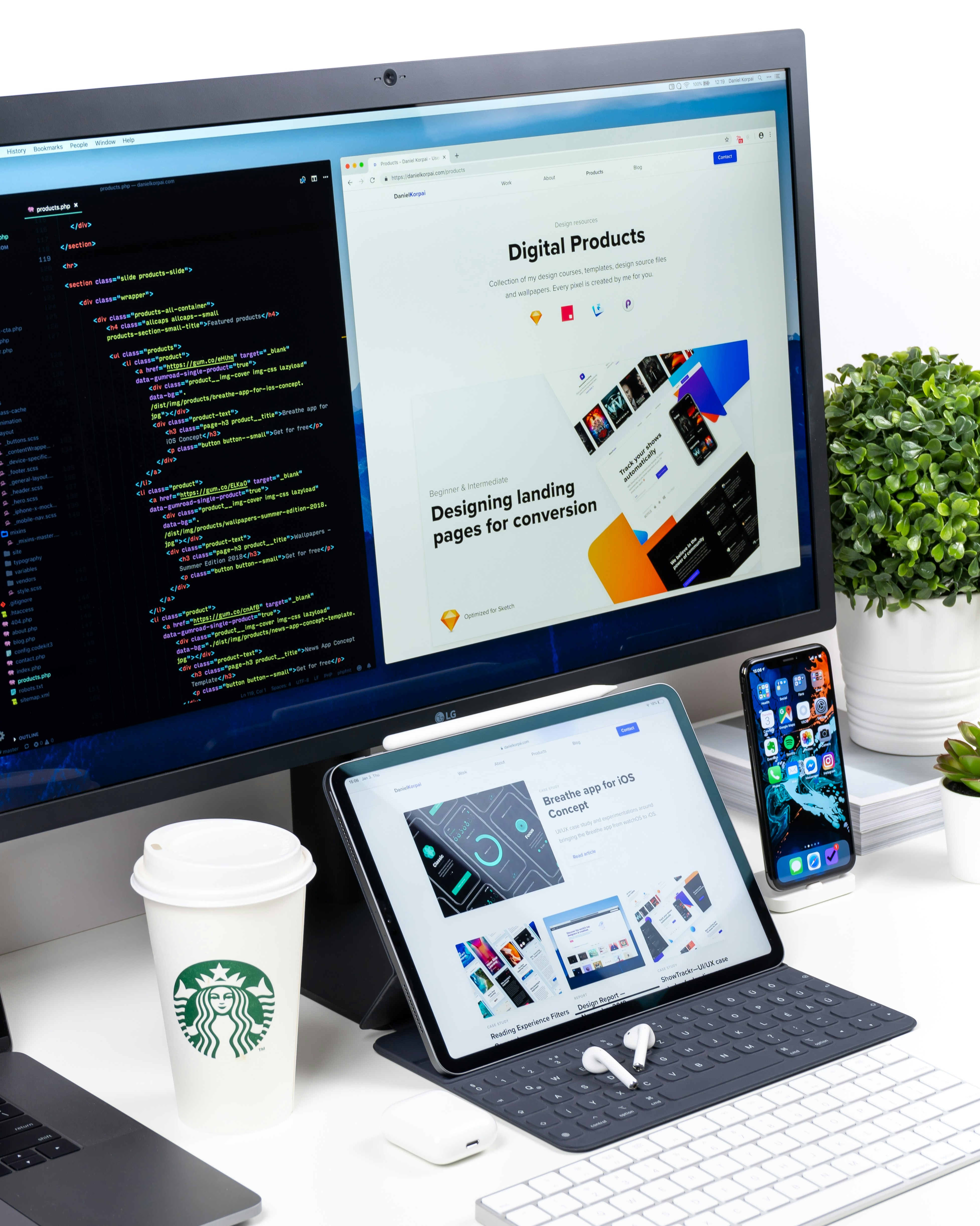 SEO analytics dashboard for website builder